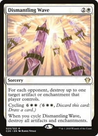 Dismantling Wave - Commander 2020 - Magic: The Gathering card