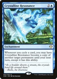 Crystalline Resonance - Commander 2020 - Magic: The Gathering card