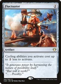 Fluctuator - Commander 2020 - Magic: The Gathering card