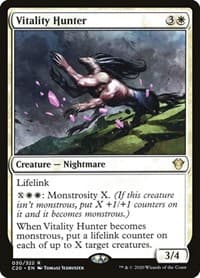 Vitality Hunter - Commander 2020 - Magic: The Gathering card
