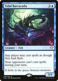 Tidal Barracuda - Commander 2020 - Magic: The Gathering card