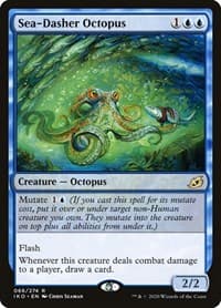 Sea-Dasher Octopus - Ikoria: Lair of Behemoths - Magic: The Gathering card