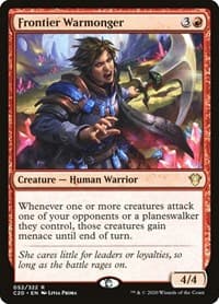 Frontier Warmonger - Commander 2020 - Magic: The Gathering card