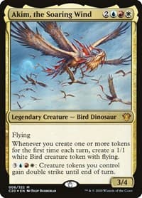 Akim, the Soaring Wind - Commander 2020 - Magic: The Gathering card