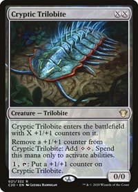 Cryptic Trilobite - Commander 2020 - Magic: The Gathering card