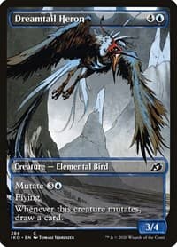 Dreamtail Heron (Showcase) - Ikoria: Lair of Behemoths - Magic: The Gathering card