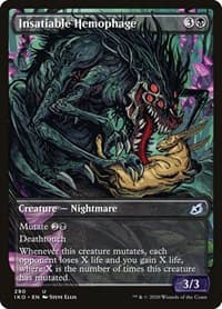 Insatiable Hemophage (Showcase) - Ikoria: Lair of Behemoths - Magic: The Gathering card