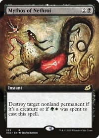Mythos of Nethroi (Extended Art) - Ikoria: Lair of Behemoths - Magic: The Gathering card