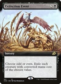 Extinction Event (Extended Art) - Ikoria: Lair of Behemoths - Magic: The Gathering card