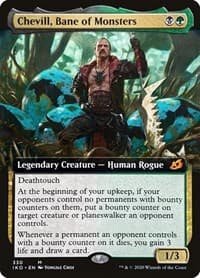 Chevill, Bane of Monsters (Extended Art) - Ikoria: Lair of Behemoths - Magic: The Gathering card