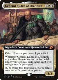 General Kudro of Drannith (Extended Art) - Ikoria: Lair of Behemoths - Magic: The Gathering card