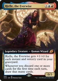 Rielle, the Everwise (Extended Art) - Ikoria: Lair of Behemoths - Magic: The Gathering card