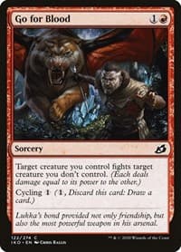 Go for Blood - Ikoria: Lair of Behemoths - Magic: The Gathering card