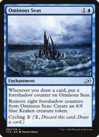 Ominous Seas - Ikoria: Lair of Behemoths - Magic: The Gathering card