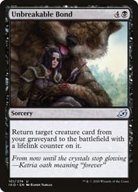 Unbreakable Bond - Ikoria: Lair of Behemoths - Magic: The Gathering card