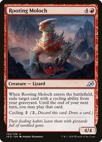 Rooting Moloch - Ikoria: Lair of Behemoths - Magic: The Gathering card