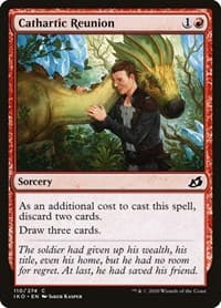 Cathartic Reunion - Ikoria: Lair of Behemoths - Magic: The Gathering card