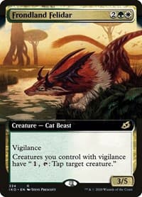 Frondland Felidar (Extended Art) - Ikoria: Lair of Behemoths - Magic: The Gathering card