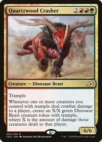 Quartzwood Crasher - Ikoria: Lair of Behemoths - Magic: The Gathering card