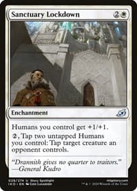 Sanctuary Lockdown - Ikoria: Lair of Behemoths - Magic: The Gathering card