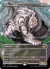 Cubwarden (Showcase) - Ikoria: Lair of Behemoths - Magic: The Gathering card