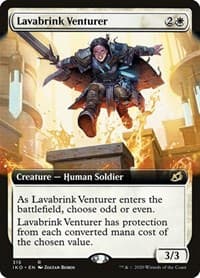 Lavabrink Venturer (Extended Art) - Ikoria: Lair of Behemoths - Magic: The Gathering card