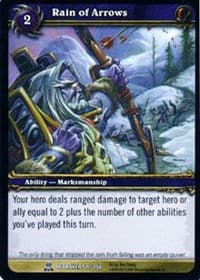 Rain of Arrows - Servants of the Betrayer - WoW card