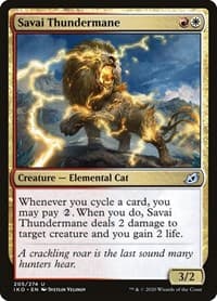 Savai Thundermane - Ikoria: Lair of Behemoths - Magic: The Gathering card