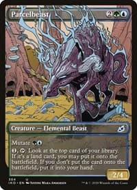 Parcelbeast (Showcase) - Ikoria: Lair of Behemoths - Magic: The Gathering card