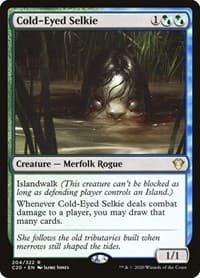 Cold-Eyed Selkie - Commander 2020 - Magic: The Gathering card