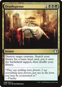 Deathsprout - Commander 2020 - Magic: The Gathering card