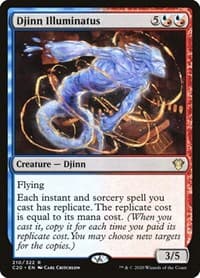 Djinn Illuminatus - Commander 2020 - Magic: The Gathering card