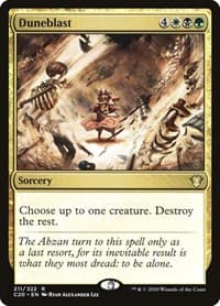 Duneblast - Commander 2020 - Magic: The Gathering card