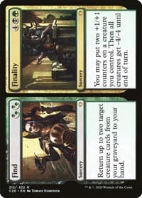 Find // Finality - Commander 2020 - Magic: The Gathering card
