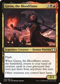 Garna, the Bloodflame - Commander 2020 - Magic: The Gathering card