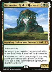 Karametra, God of Harvests - Commander 2020 - Magic: The Gathering card