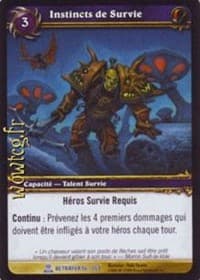 Survival Instincts - Servants of the Betrayer - WoW card