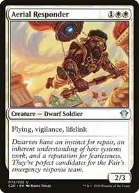 Aerial Responder - Commander 2020 - Magic: The Gathering card