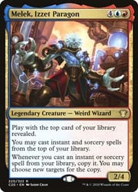 Melek, Izzet Paragon - Commander 2020 - Magic: The Gathering card