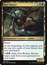 Nyx Weaver - Commander 2020 - Magic: The Gathering card