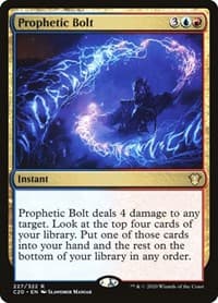 Prophetic Bolt - Commander 2020 - Magic: The Gathering card