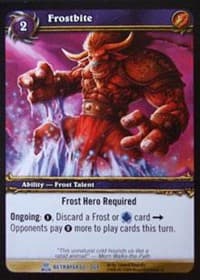 Frostbite - Servants of the Betrayer - WoW card