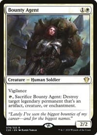 Bounty Agent - Commander 2020 - Magic: The Gathering card