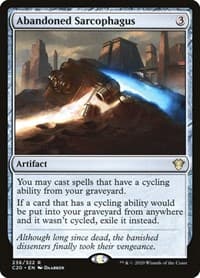 Abandoned Sarcophagus - Commander 2020 - Magic: The Gathering card