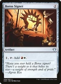 Boros Signet - Commander 2020 - Magic: The Gathering card