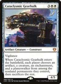 Cataclysmic Gearhulk - Commander 2020 - Magic: The Gathering card