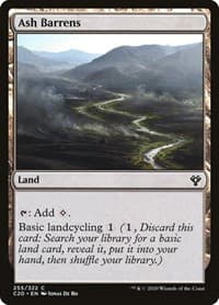 Ash Barrens - Commander 2020 - Magic: The Gathering card