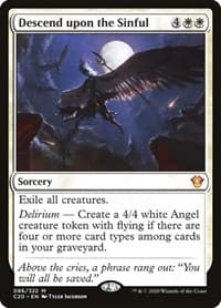 Descend upon the Sinful - Commander 2020 - Magic: The Gathering card