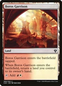 Boros Garrison - Commander 2020 - Magic: The Gathering card