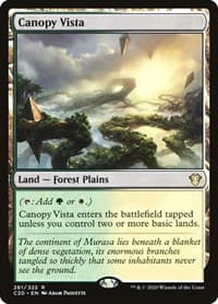 Canopy Vista - Commander 2020 - Magic: The Gathering card